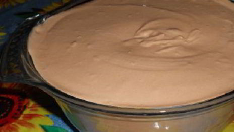 трюфель с шоколадным мороженным