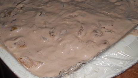 трюфель с шоколадным мороженным