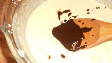 трюфель с шоколадным мороженным