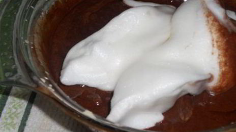 трюфель с шоколадным мороженным