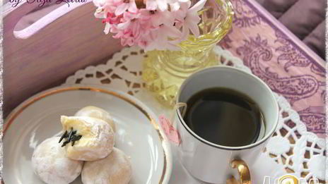 трюфели из белого шоколада с шампанским