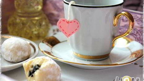 трюфели из белого шоколада с шампанским