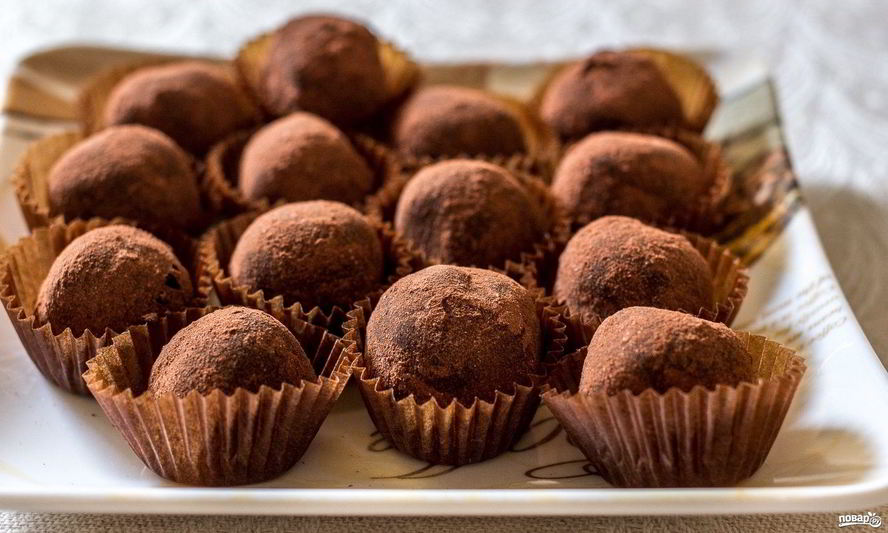 Рецепт трюфелей из какао