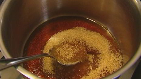 творожно-фруктовый десерт с хлебом