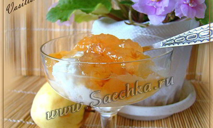 Рецепт творожно-яблочного десерт