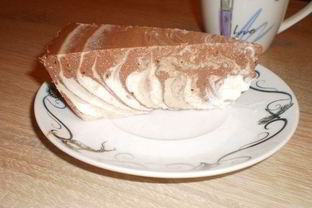 Творожный десерт Мраморный