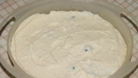 творожный пудинг с изюмом