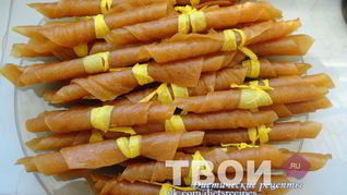 Яблочная пастила