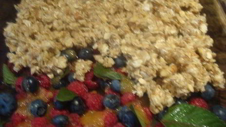 ягодный крамбл