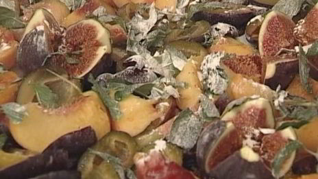 запеченные фрукты