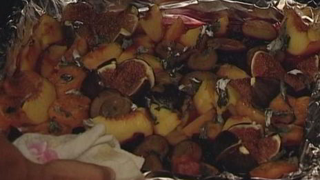 запеченные фрукты