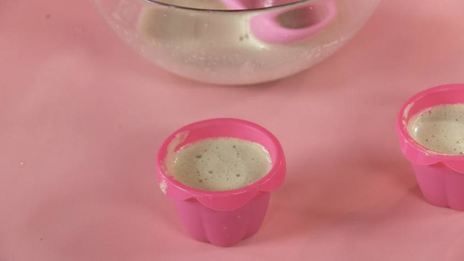 зеленая панна-котта