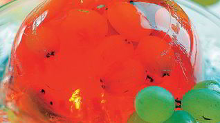 Желе из винограда