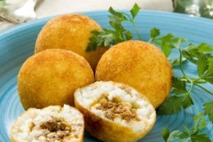 Аранчини с говядиной