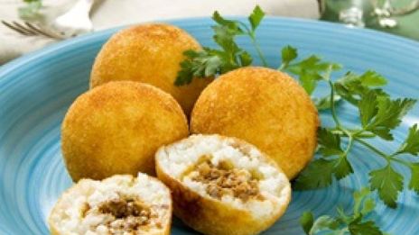 аранчини с говядиной