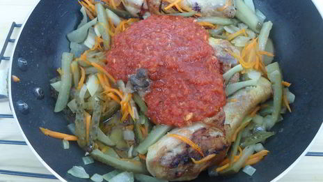 азу из курицы