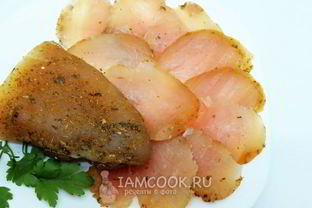 Бастурма из куриной грудки