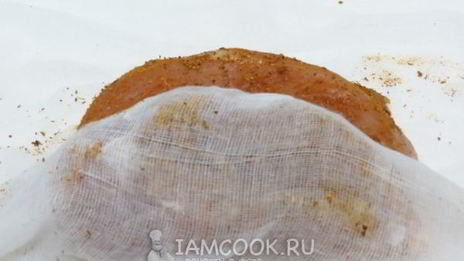 бастурма из куриной грудки