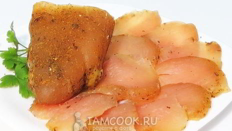 бастурма из куриной грудки