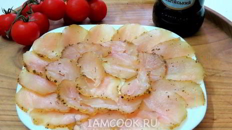 бастурма из куриной грудки