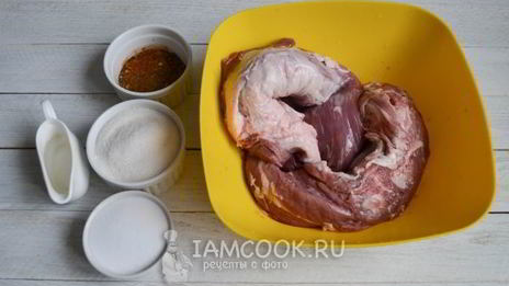 бастурма из свинины