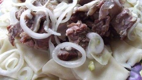 бешбармак из говядины