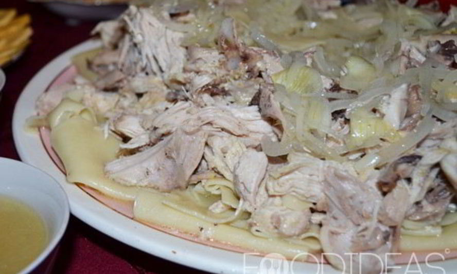 Рецепт бешбармака из курицы