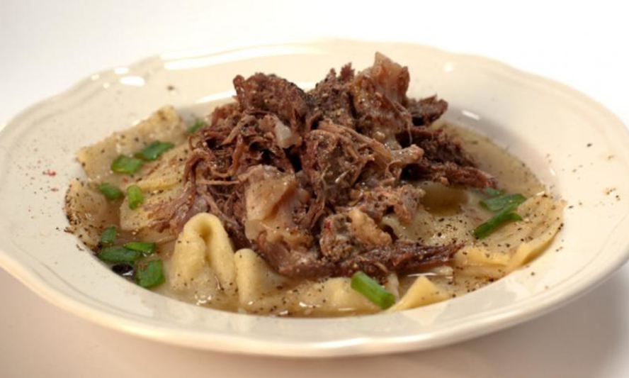 Рецепт бешбармака с кисломолочным продуктом