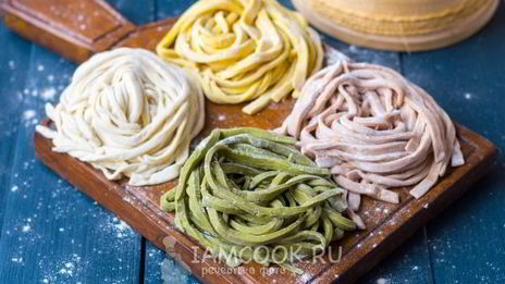 домашняя лапша удон