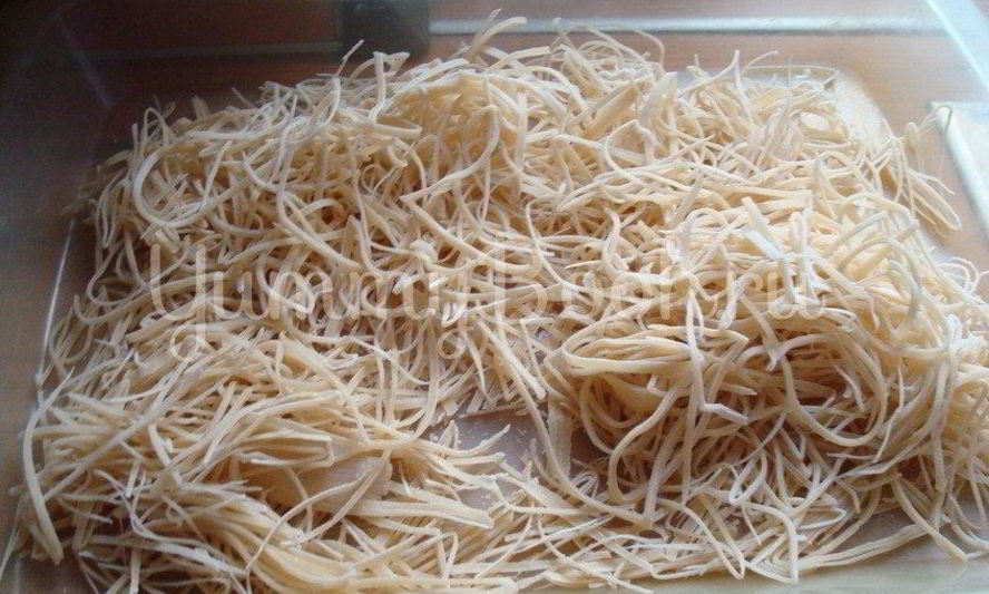 Рецепт домашней лапши