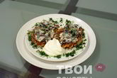 Драники с грибами