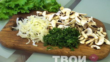 драники с грибами