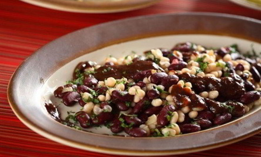 Рецепт гарнира из фасоли