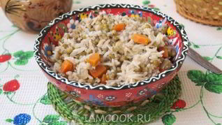 Гарнир из риса с машем