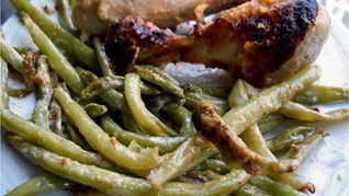 Гарнир из стручковой фасоли