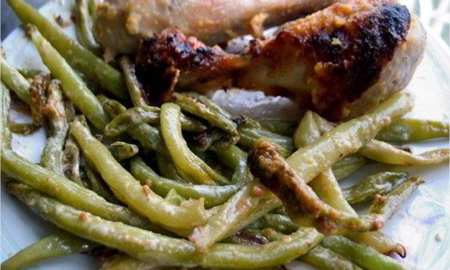 Рецепт гарнира из стручковой фасоли