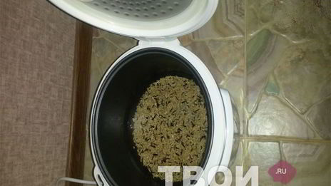 бурый рис в мультиварке
