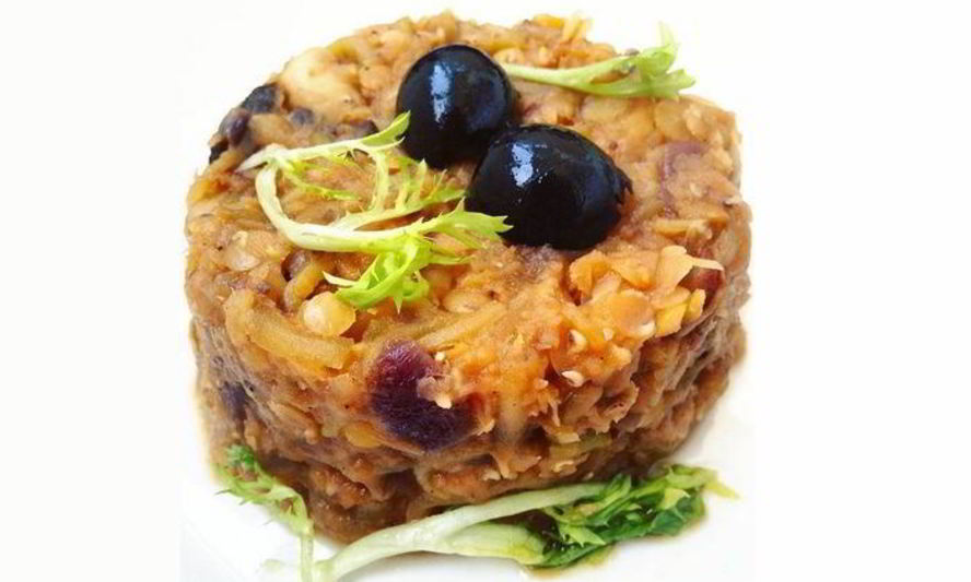 Рецепт чечевицы с шампиньонами и кабачком