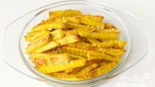 Картофель фри в духовке