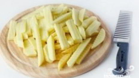 картофель фри в духовке