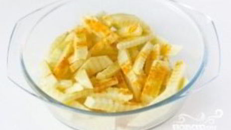 картофель фри в духовке