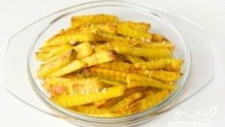 картофель фри в духовке