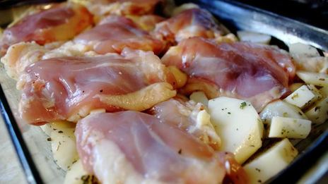 картофель курино-грибной