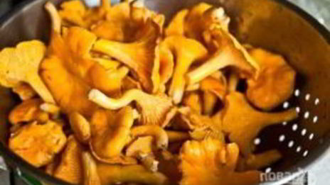 картофель отварной с грибами