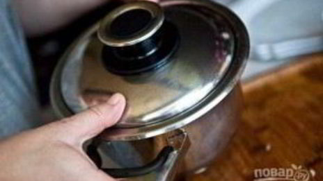 картофель отварной с грибами