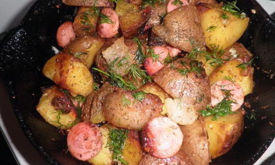 Рецепт картофеля по-деревенски