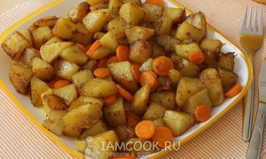 Рецепт картофеля по-индийски