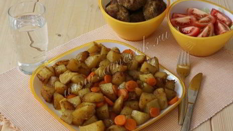 картофель по-индийски