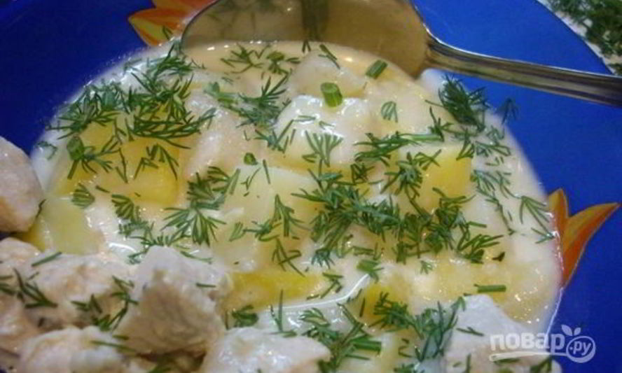 Рецепт картофеля под молочным соусом