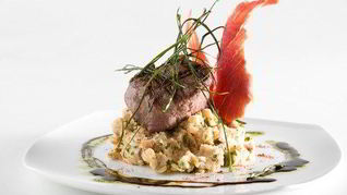 Картофель с брокколи рааб, чесноком и пармезаном